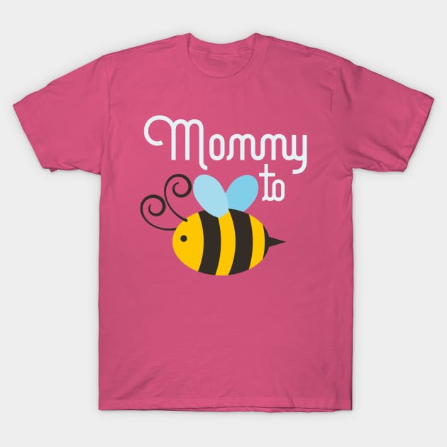 Mama Bee  Pregnancy Announcement Shirt T-Shirt by jonetressie